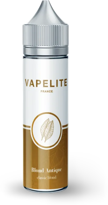 E-liquide Vapelite Blond Antique, flacon de 50 ml