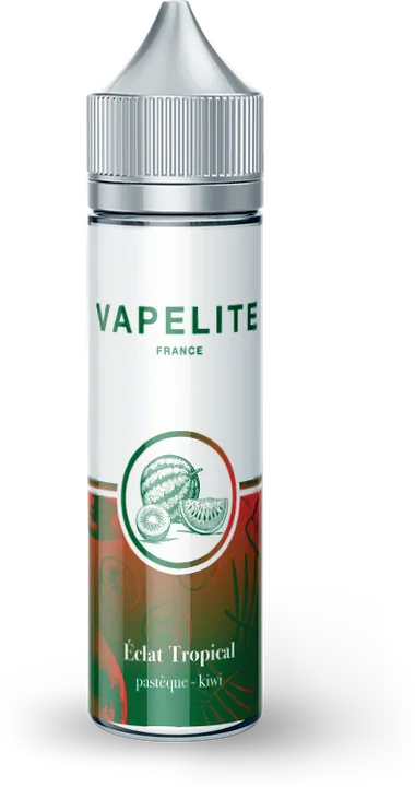 E-liquide Vapelite Éclat Tropical, flacon de 50 ml