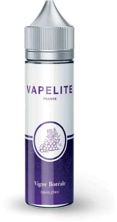 E-liquide Vapelite Vigne Boréale, flacon de 50 ml